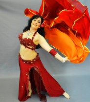 Janim dances with veils!